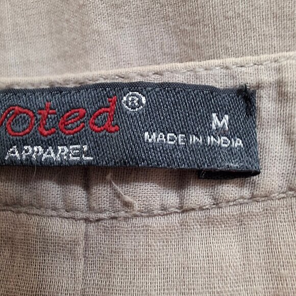 Pin Tuck Smock Dress Size M Cotton Batiste Lined Sleeveless Embroidered Light - Picture 12 of 15